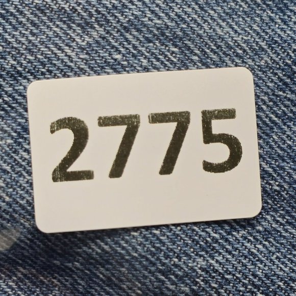 Levis Silvertab VTG 90's Hipster Flare‎ Distressed Blue Denim Jeans 11 JR M USA - Picture 13 of 13